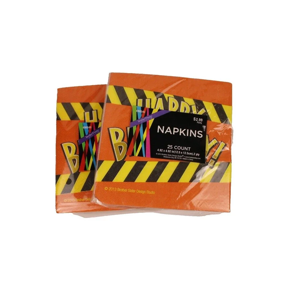 Construction Birthday Party Supplies Dump Truck Party Decorations Kits Set